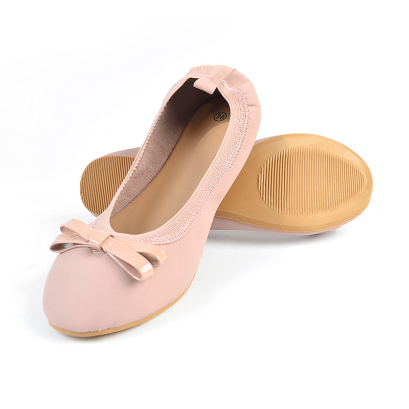 Women's round toe soft-soled woven ballet flats - lightweight and comfortable, stylish for everyday wear
