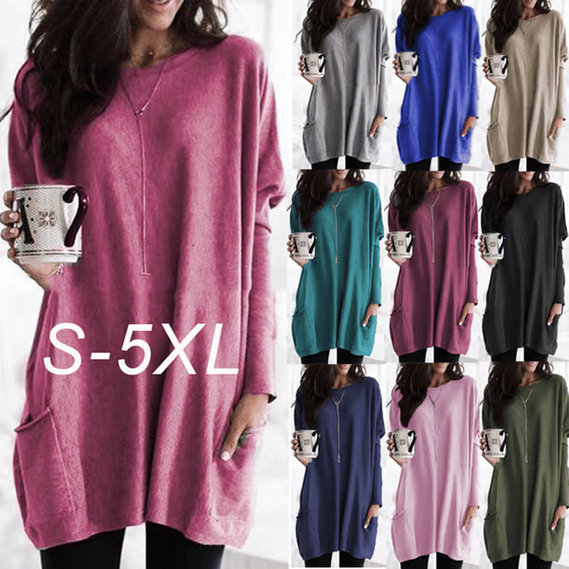 🔥New long sleeve casual pocket t-shirt