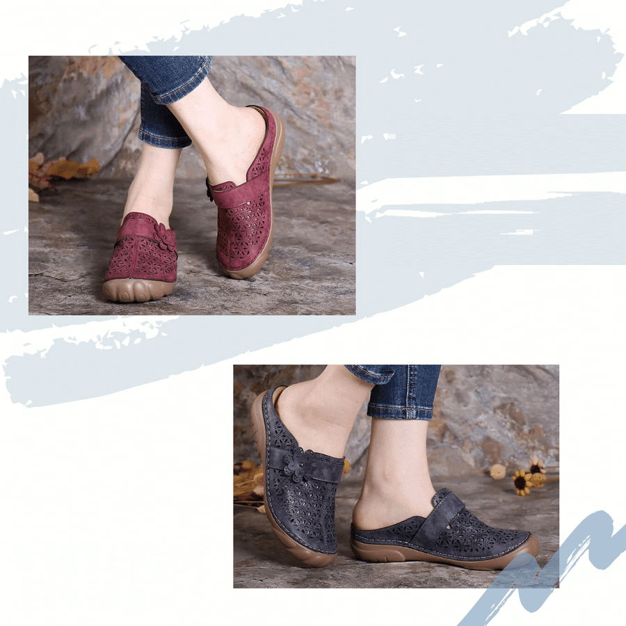 NOW 70% DISCOUNT -WOMEN 'S SUMMER  ARCH SUPPORT & NON-SLIP SOFT SPORTS LEATHER SANDALS