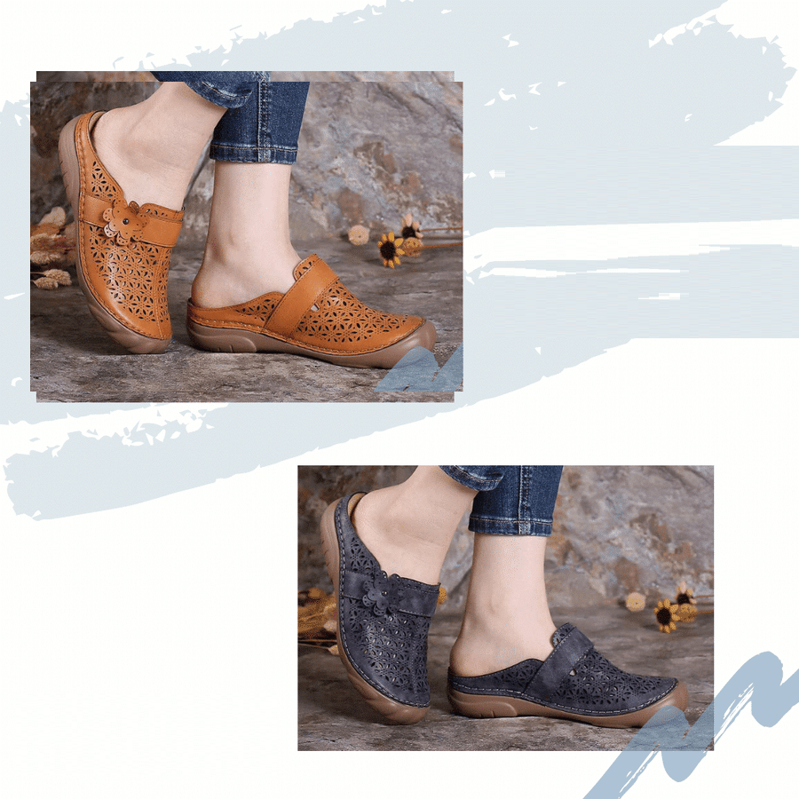 NOW 70% DISCOUNT -WOMEN 'S SUMMER  ARCH SUPPORT & NON-SLIP SOFT SPORTS LEATHER SANDALS