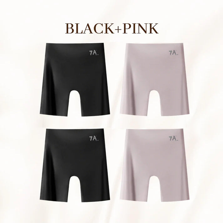 【⏰BUY 1 GET 3 FREE⏰】🌸Mega Sale💐Women's High-Waisted Ice Silk Tummy Control and Butt Lift Underwear