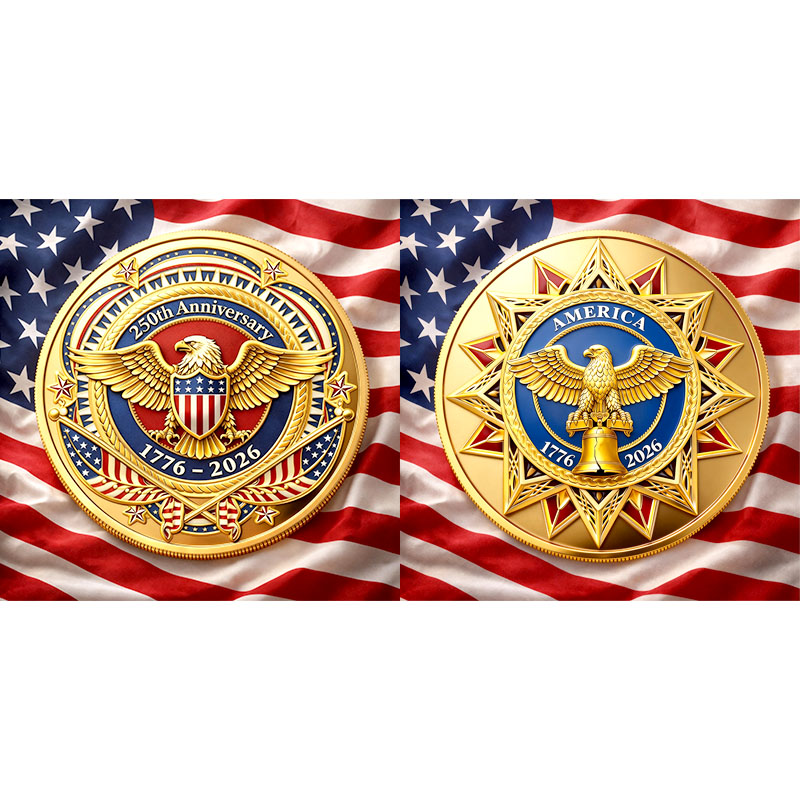 United States 250th Anniversary Commemorative Coin