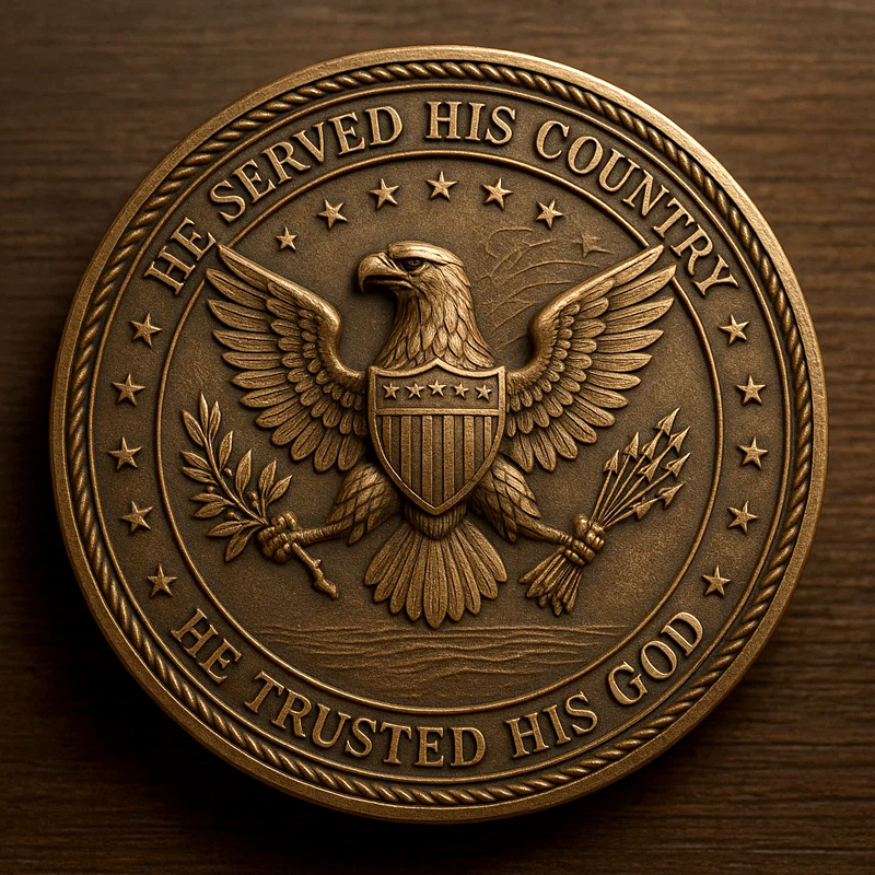 US Veteran Faith Commemorative Coin