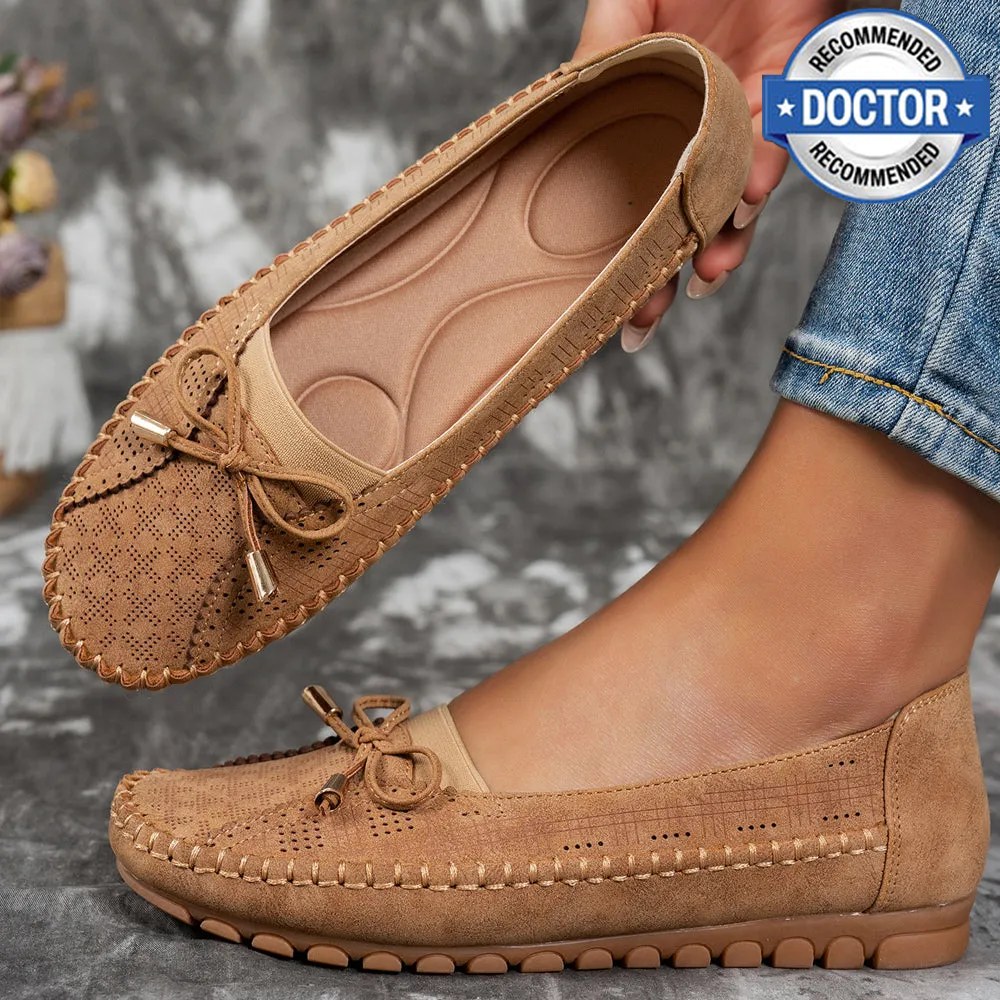 🔥Best Seller-Last Day Sale 60% OFF🔥 Orthopedic leather shoes, Lightweight, Anti-Slip, Breathable for Women