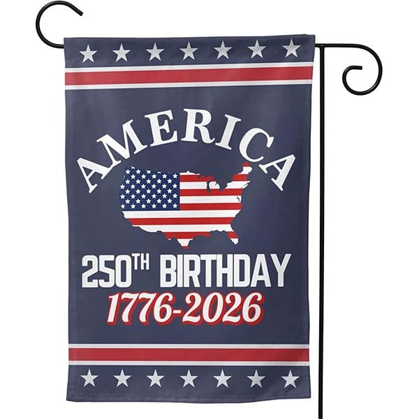 🔥2025 HOT SALE 🔥- U.S. 250th Birthday Garden Flag