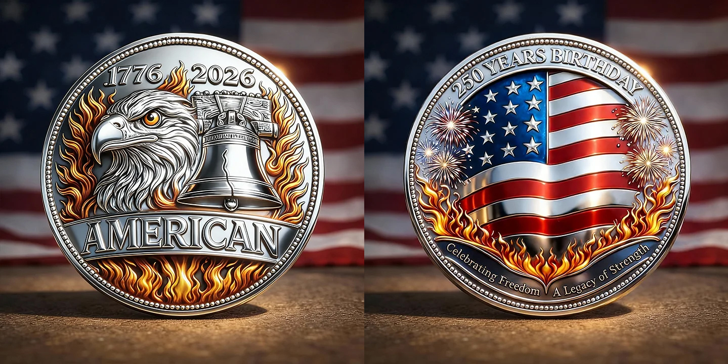 US 250th Anniversary Commemorative Coin