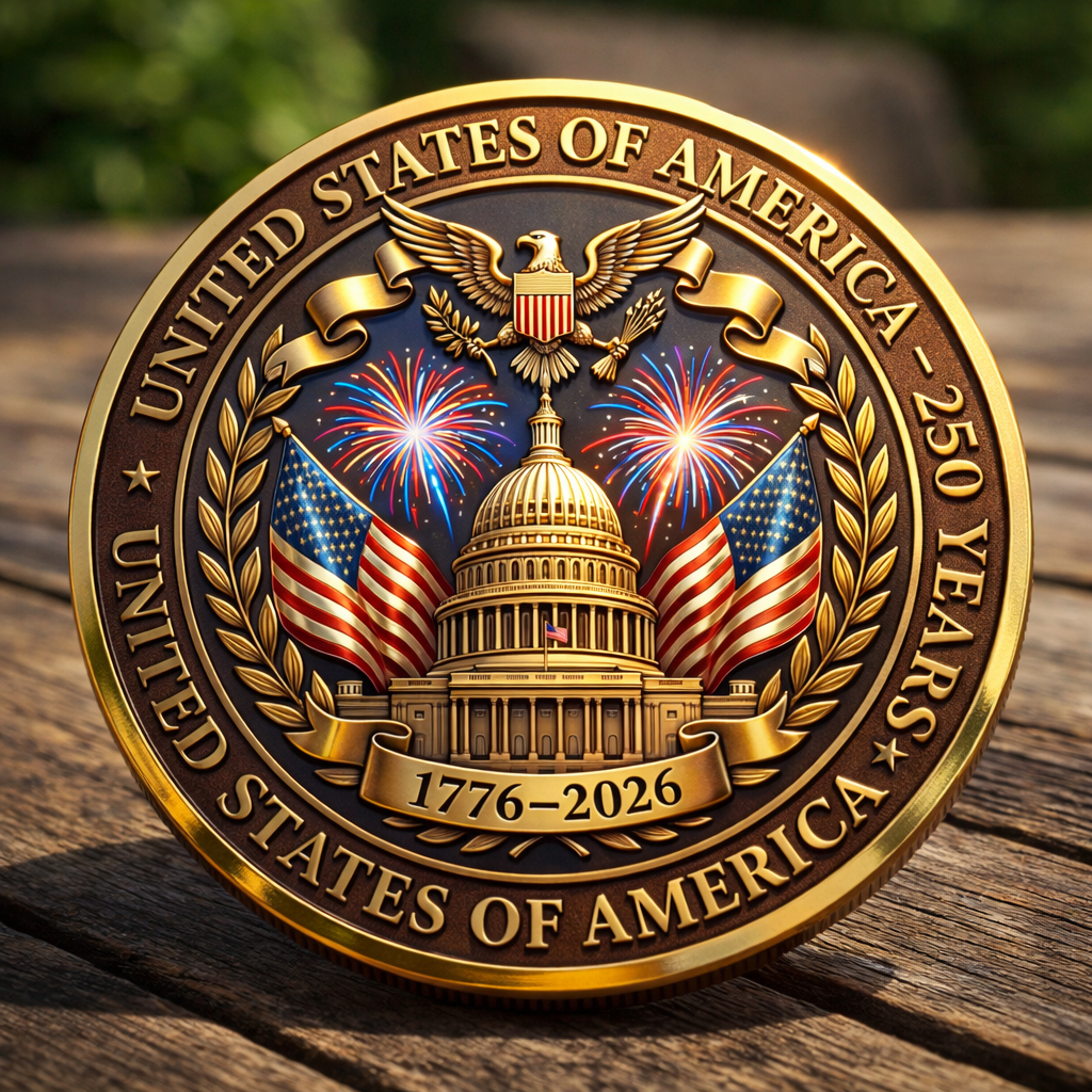 🏆Flash Sale 60% OFF - United States 250 Years Commemorative Coin