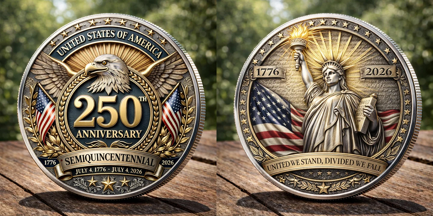 🏆Flash Sale 60% OFF - U.S 250th Anniversary Commemorative Coin