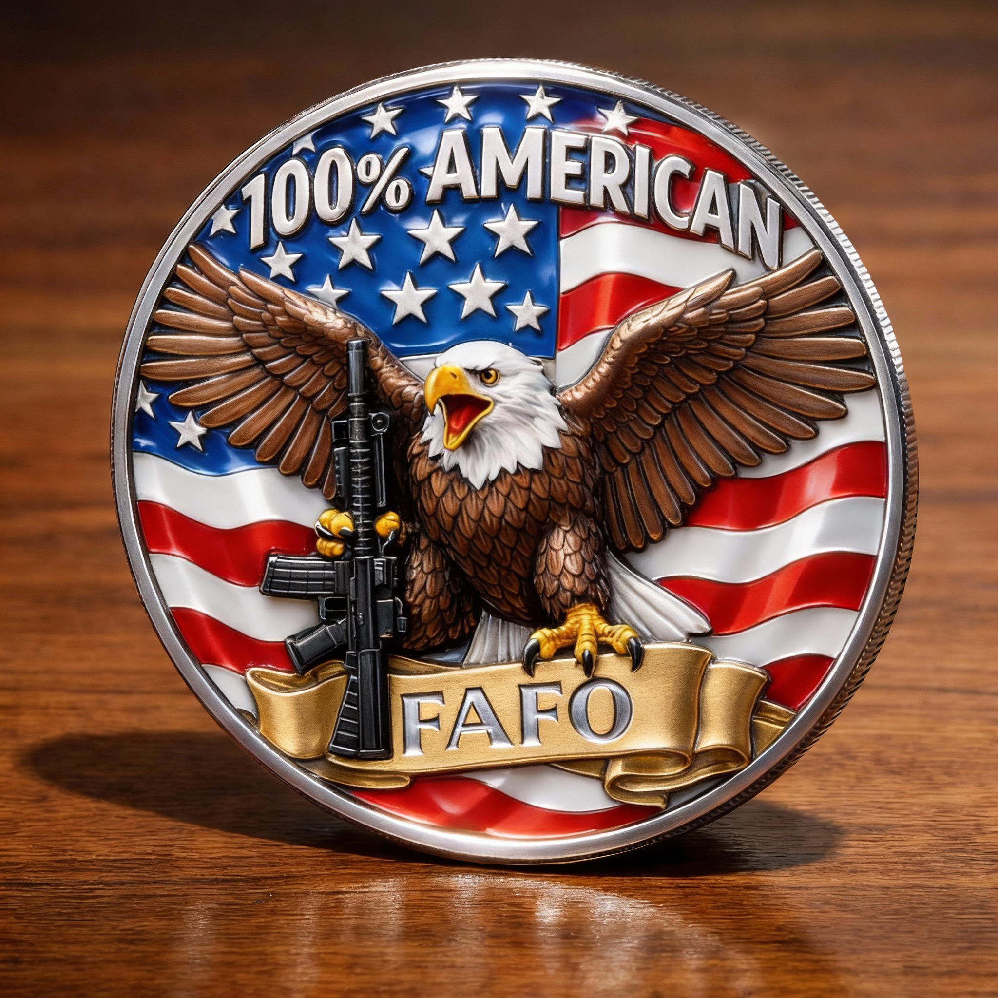 🏆New Year 60% OFF- FAFO Skull Challenge Coin