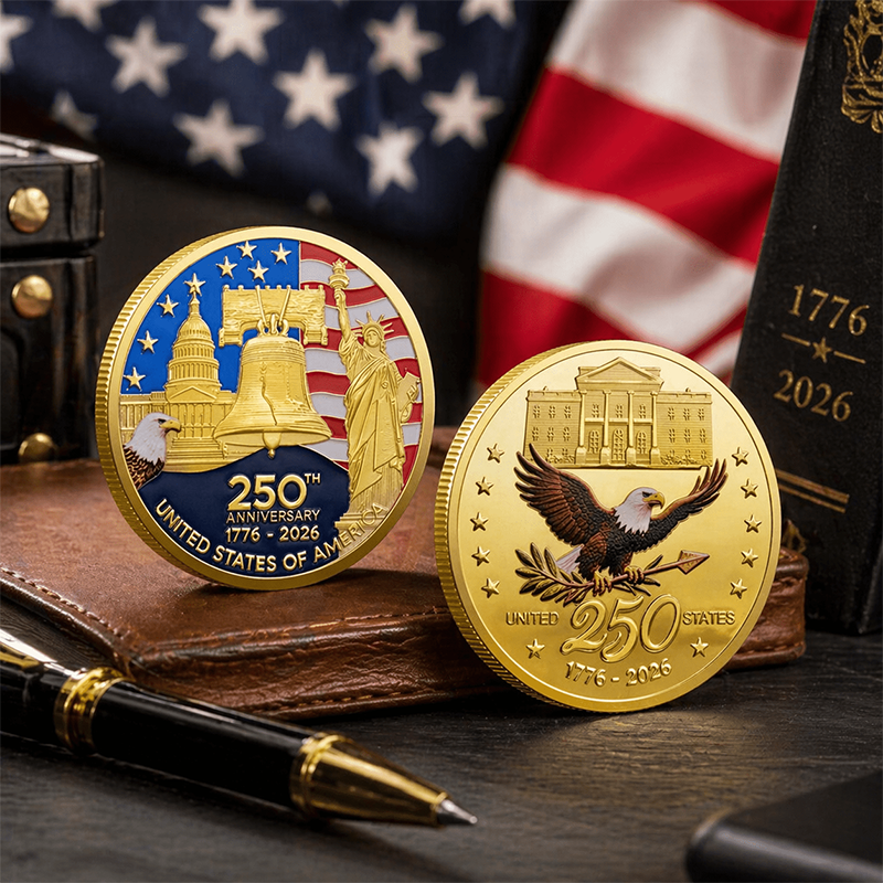 *250TH ANNIVERSARY* USA 1776-2026 Coin