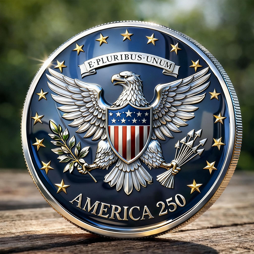 America’s 250th Anniversary Commemorative Coin (1776–2026)