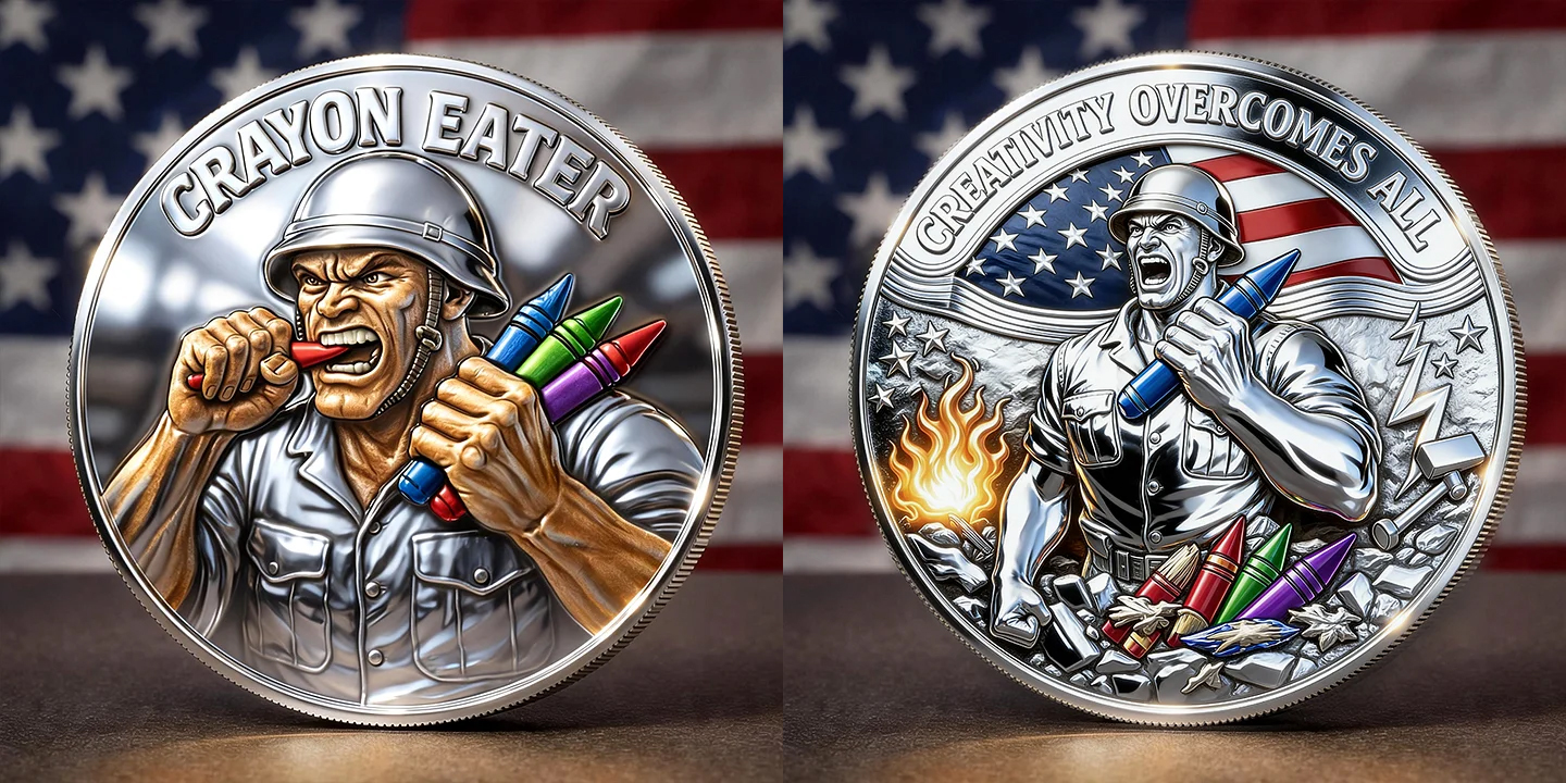 Patriotic Veterans Commemorative Coin