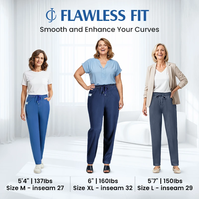 ComfiJeans - LAST DAY 70% OFF - High Waist Ultra-Stretch Mom Jeans