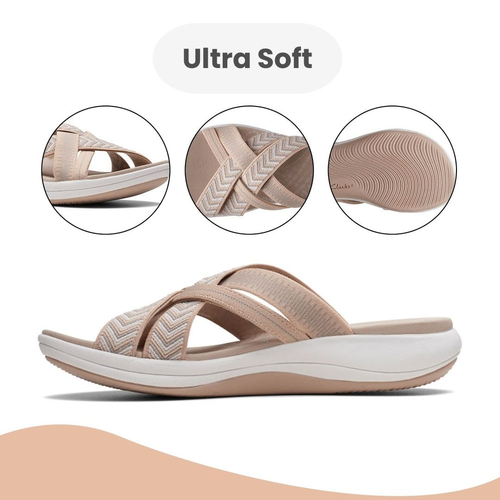 🔥Last Day Promotion 70% OFF🔥 – 2025 Women's Orthopedic Sport Slide Sandals