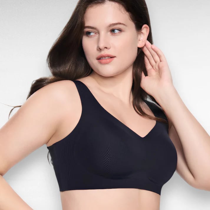 🎉Plus Size Wireless Bra -Seamless Full Coverage T-Shirt Bra