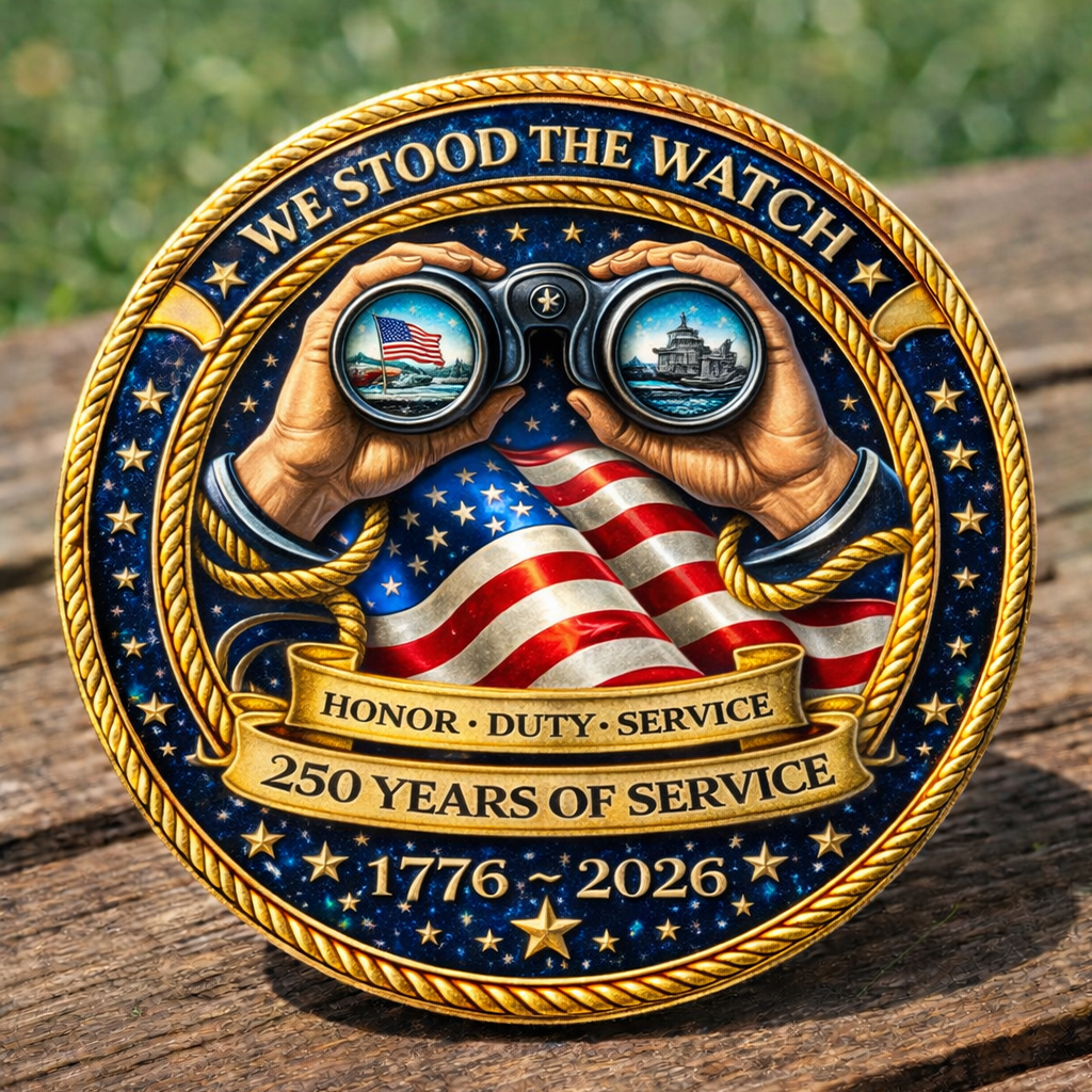 🏆Flash Sale 60% OFF - America 250: We Stood the Watch Commemorative Coin