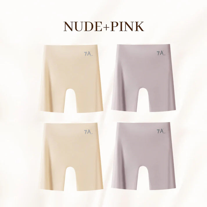 【⏰BUY 1 GET 3 FREE⏰】🌸Mega Sale💐Women's High-Waisted Ice Silk Tummy Control and Butt Lift Underwear