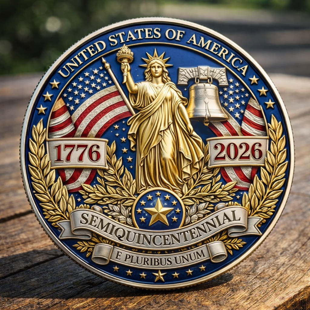 🏆Flash Sale 60% OFF - U.S 250th Anniversary Patriotic Commemorative Coin