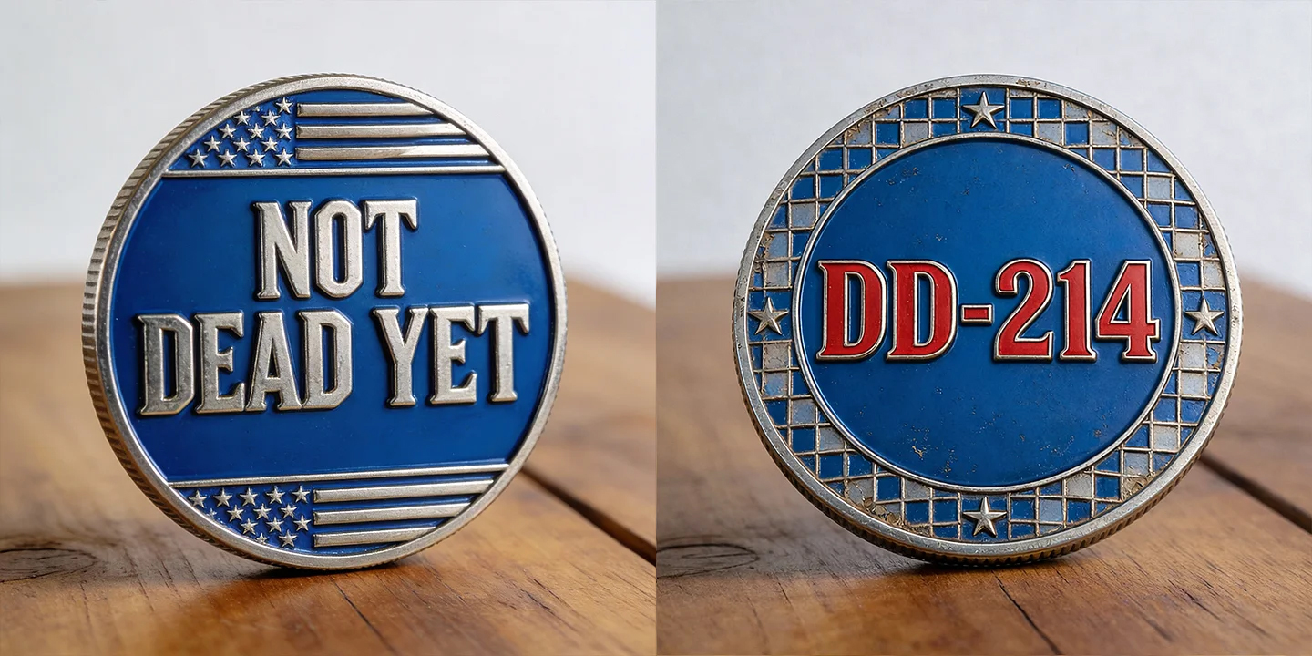 Veterans DD214 Commemorative Coin