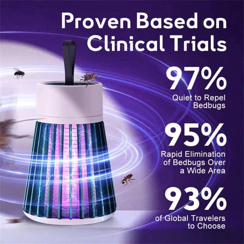 🔥 USB/Rechargeable Mosquito & Fly Trap Lamp