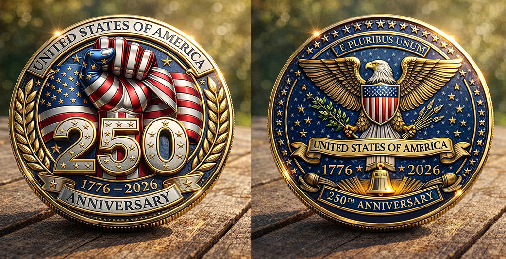 🏆Flash Sale 60% OFF - U.S 250th Anniversary Patriotic Commemorative Coin