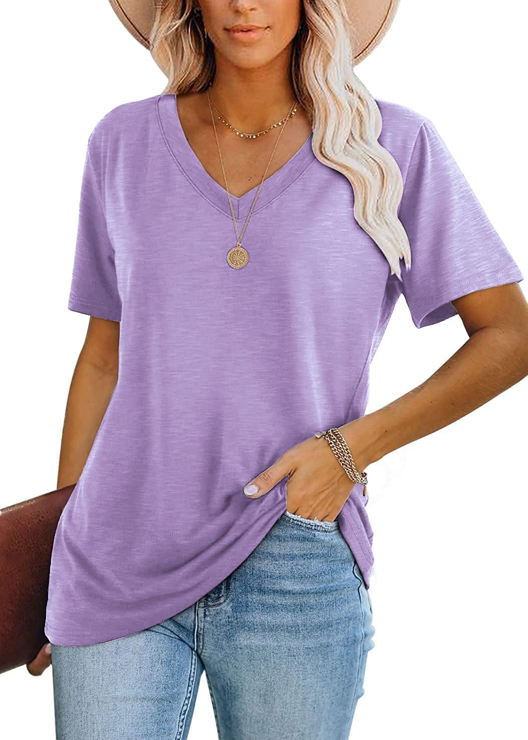 ✨Womens Tops Casual Basic T Shirt (BUY 3 FREE SHIPPING)
