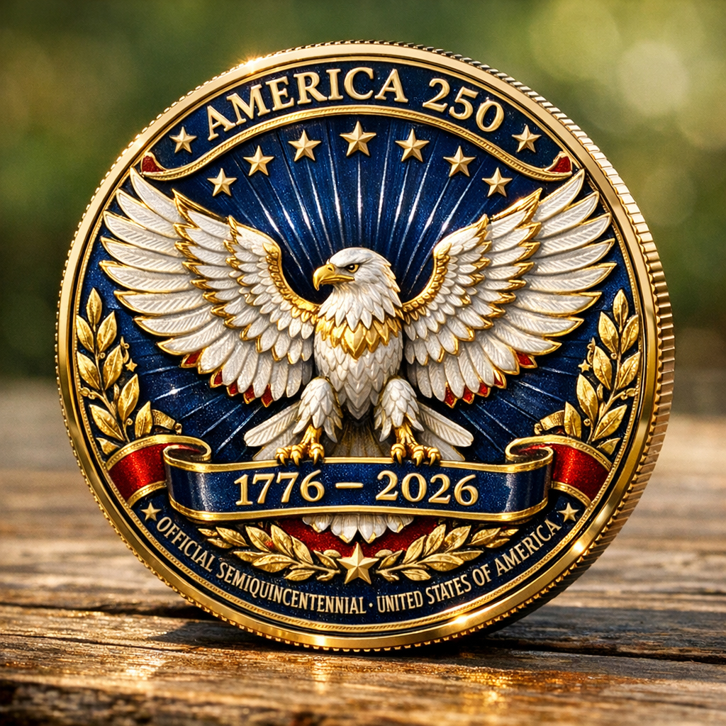 U.S. 250th Anniversary Commemorative Coin