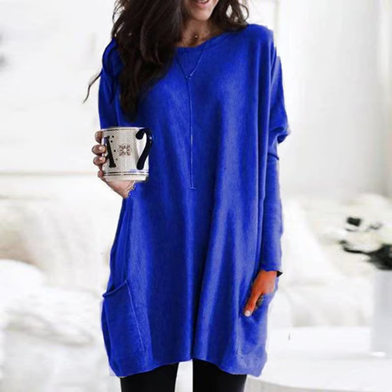 🔥New long sleeve casual pocket t-shirt