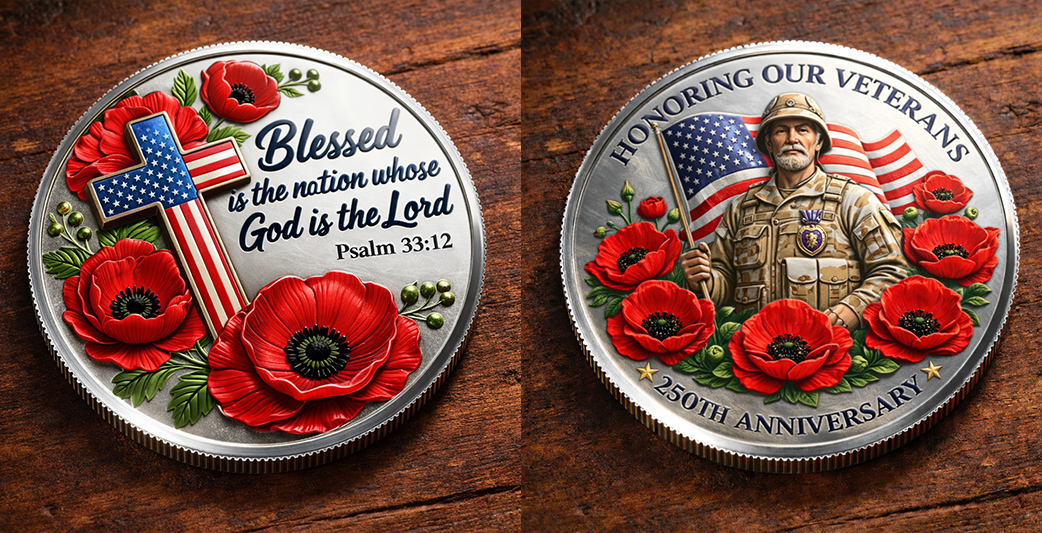 🏆Flash Sale 60% OFF - Honoring Our Veterans 250th Anniversary Commemorative Coin