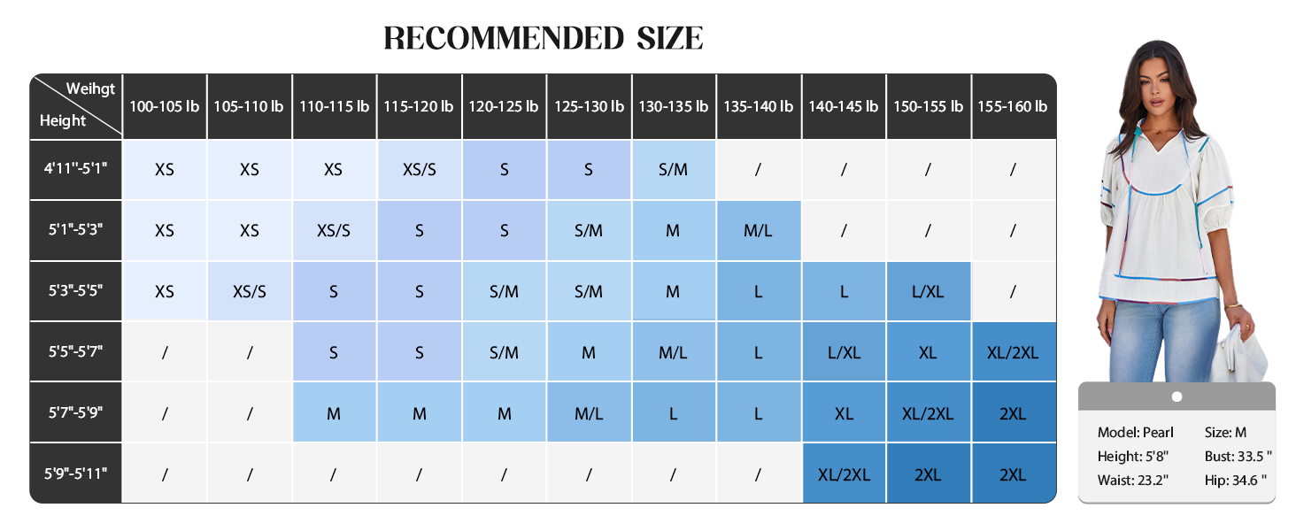 Womens Summer Babydoll Tops V Neck Short Lantern Sleeve Shirts Cute Loose Fit Peplum Flowy Blouses