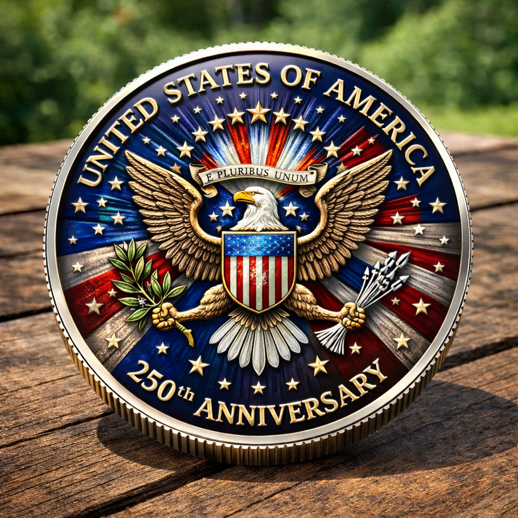 🏆Flash Sale 60% OFF - United States 250th Anniversary Eagle Coin