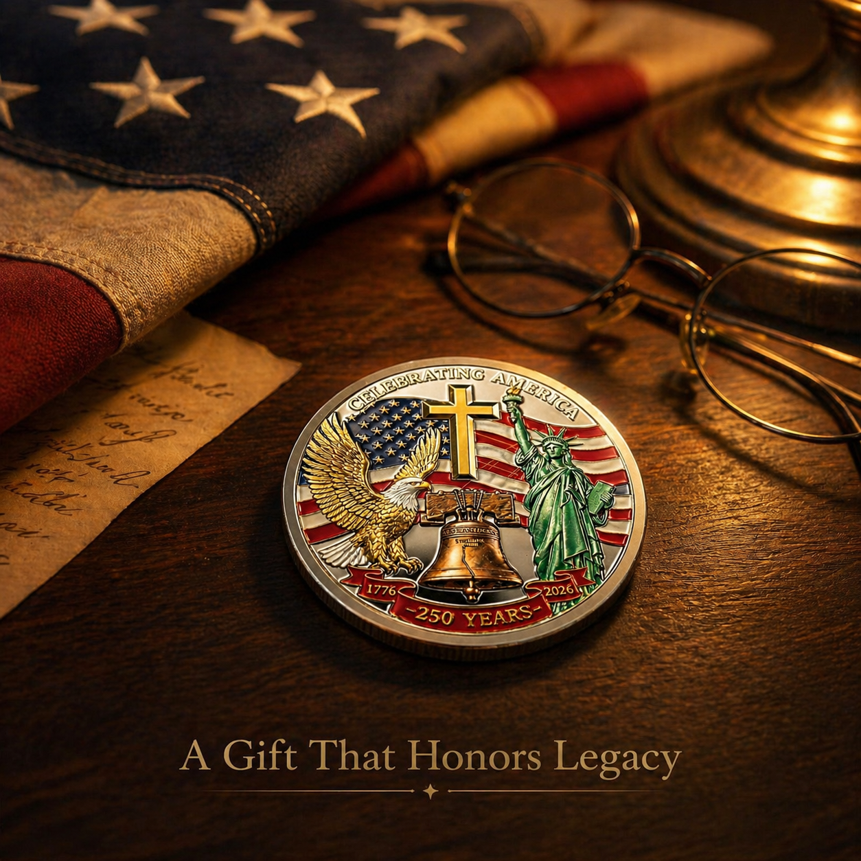 250 Years of Freedom Commemorative Coin
