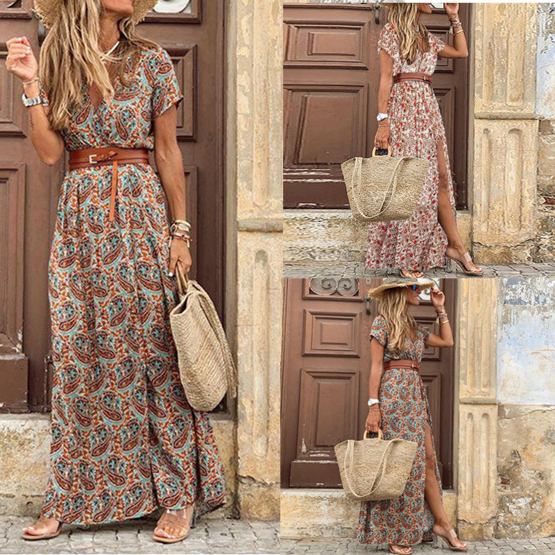 Jezzy | Elegant Bohemian Maxi Dress