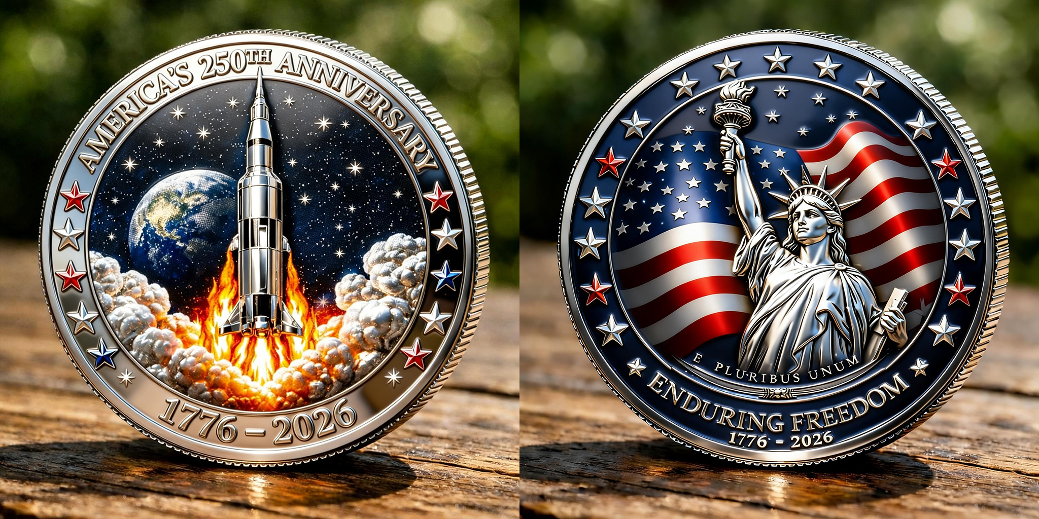 America’s 250th Anniversary Commemorative Coin (1776–2026)