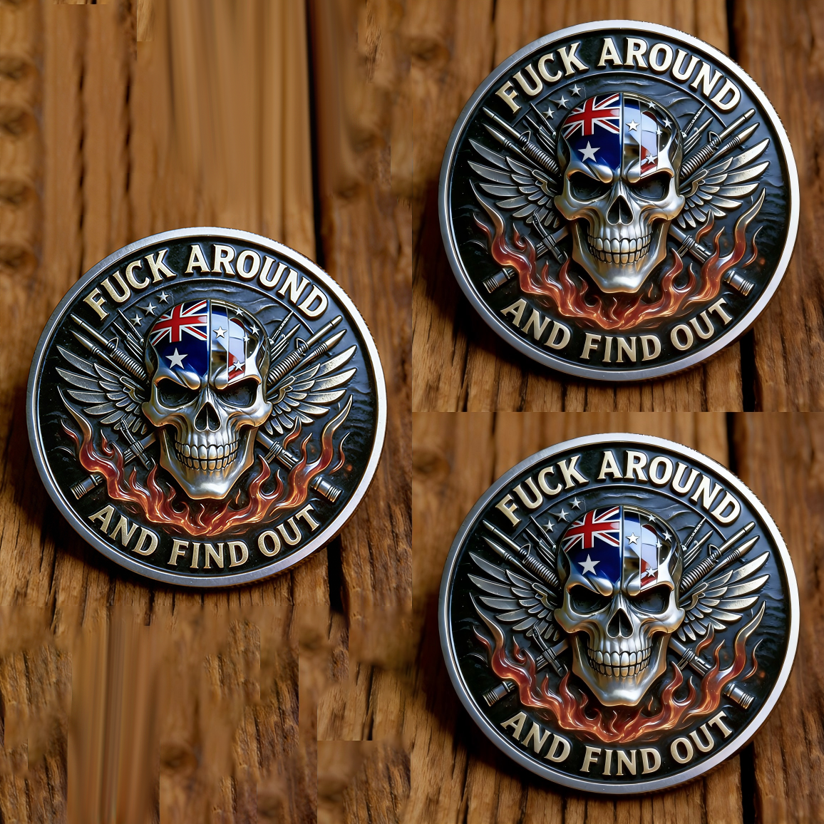 🏆Flash Sale 60% OFF - ✨“F.A.F.O.” Challenge Coin – STAY READY, ALWAYS 🔥