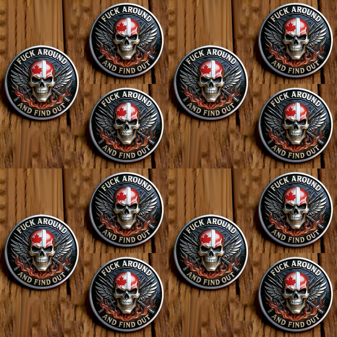 🏆Flash Sale 60% OFF - ✨“F.A.F.O.” Challenge Coin – STAY READY, ALWAYS 🔥