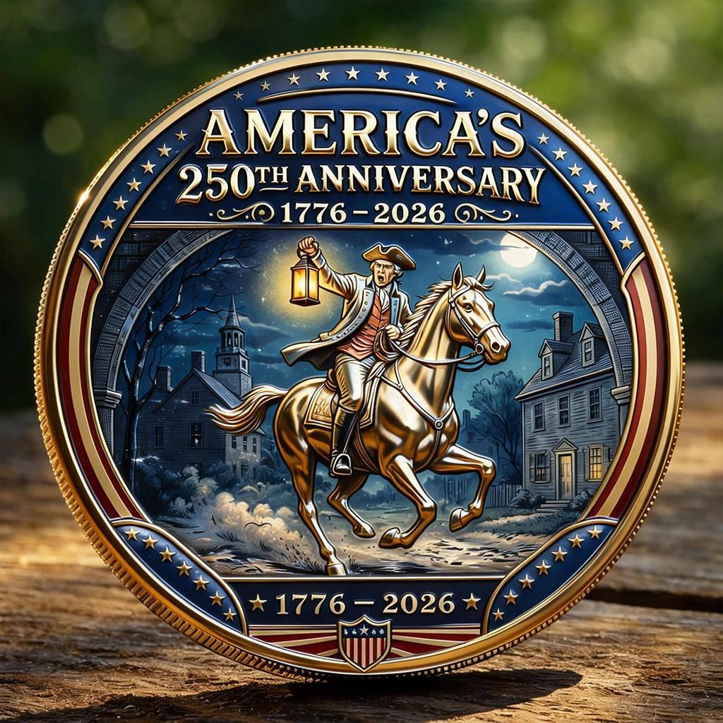 America’s 250th Anniversary Commemorative Coin (1776–2026)