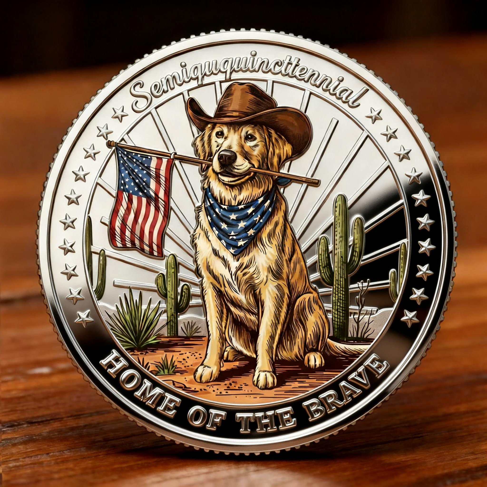 🏆Flash Sale 60% OFF - 🇺🇸USA 250th Anniversary Commemorative Coin – “Three Colors, One Nation”