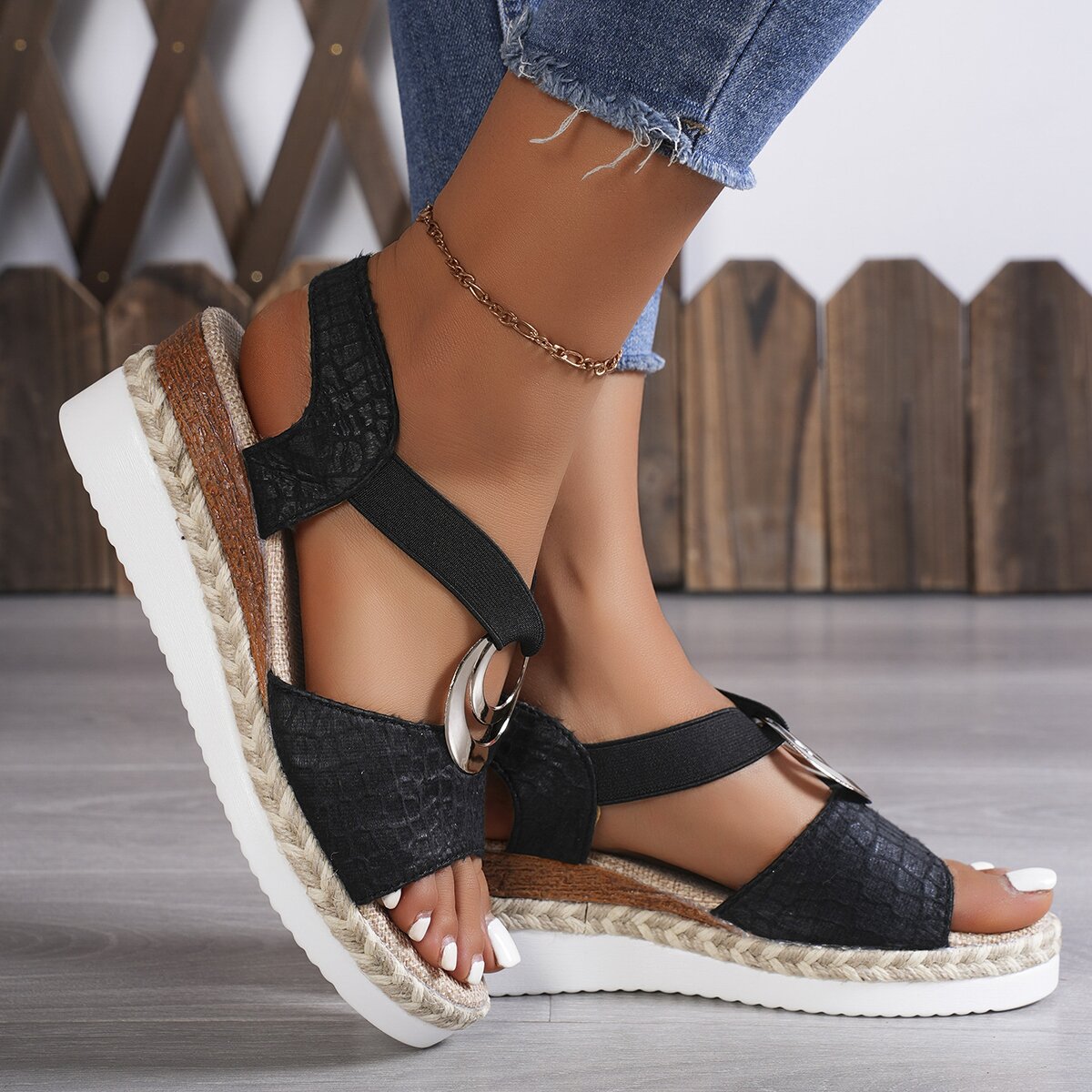 Women’s Comfortable Orthopedic Wedge Open Toe Sandals