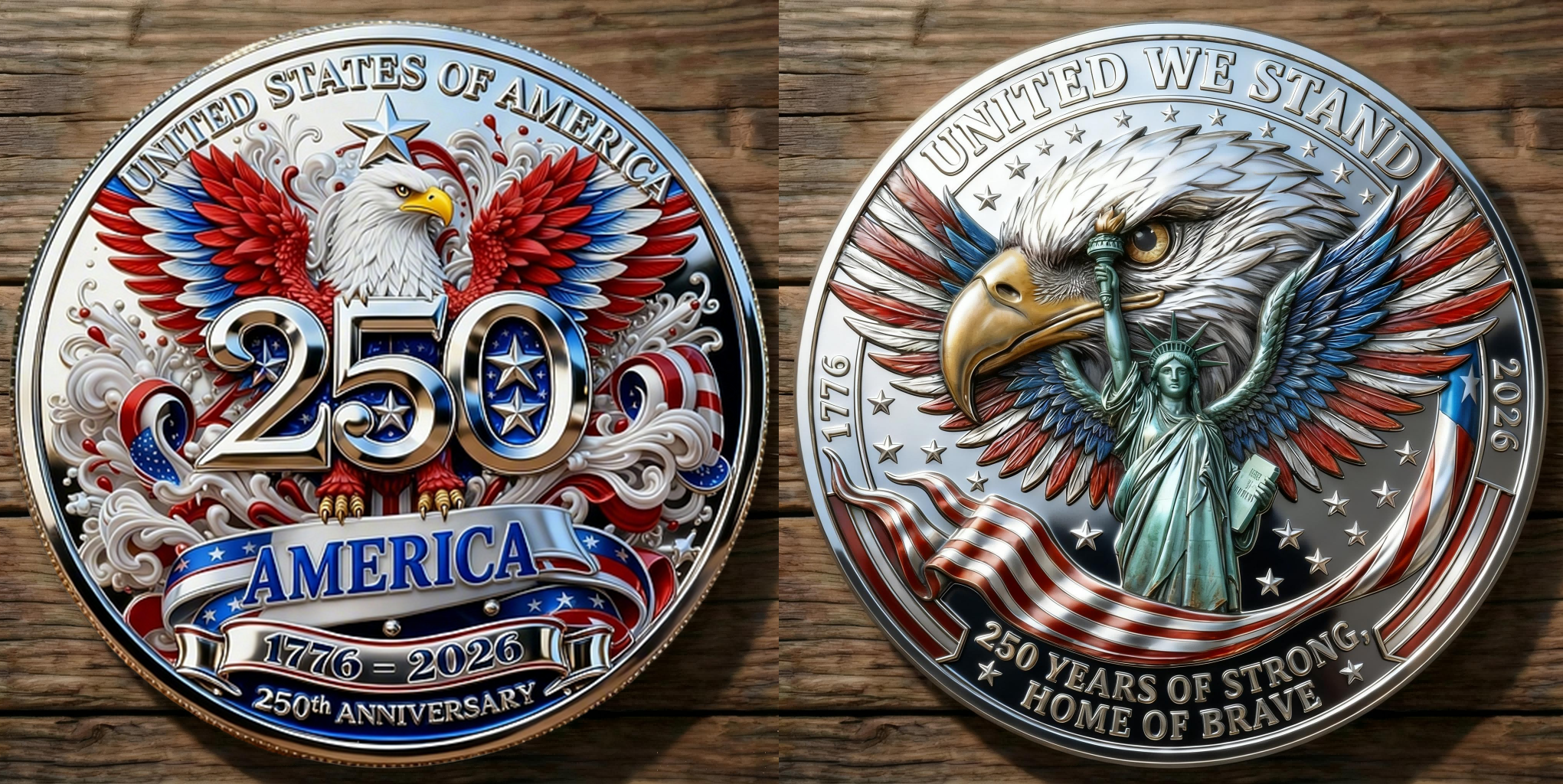 ⚡️Stock Sells Fast!⚡️ - 250th Anniversary Commemorative Coin