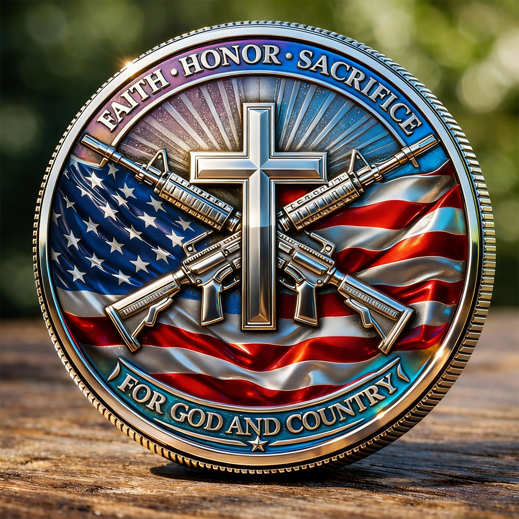 Veteran Strong Commemorative Challenge Coin