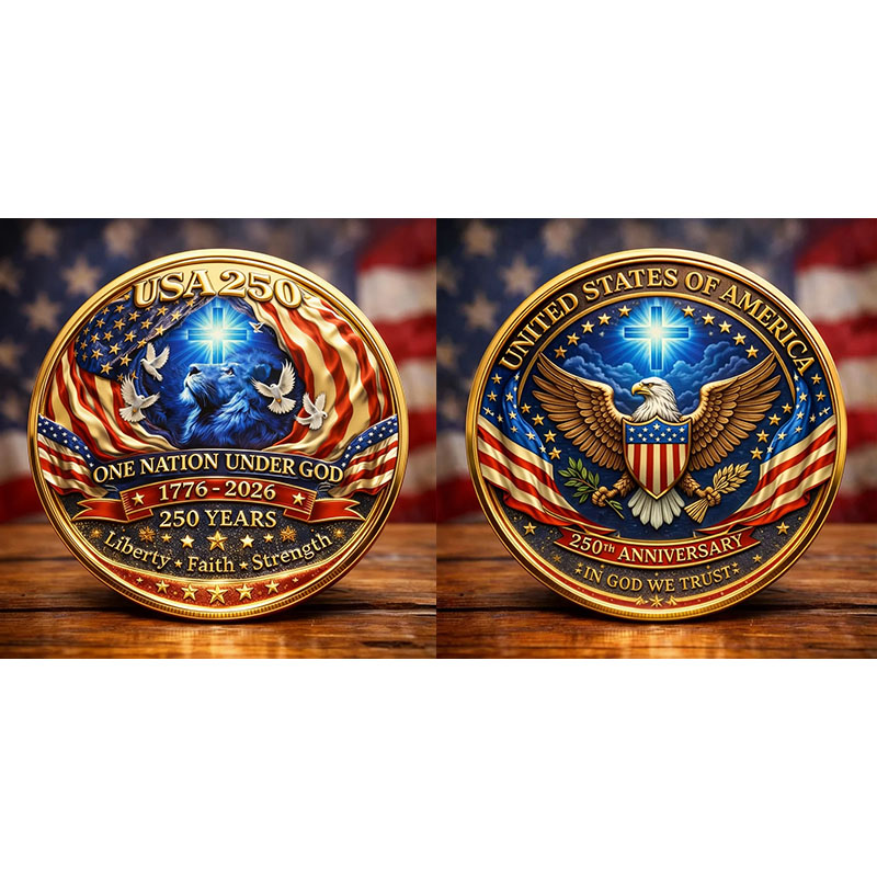 USA 250th Anniversary Commemorative Coin