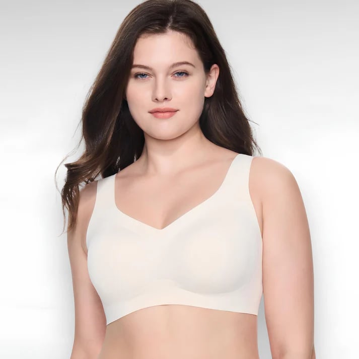 🎉Plus Size Wireless Bra -Seamless Full Coverage T-Shirt Bra