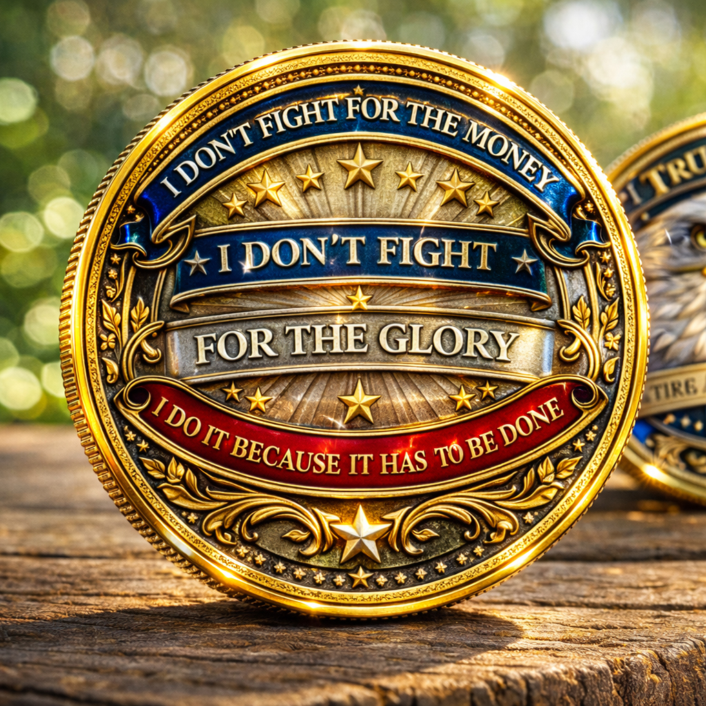 True Patriot American Soldier Challenge Coin
