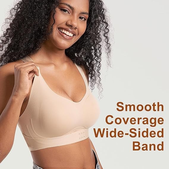 ✨ ​Seamless breathable shaping corrective support bra