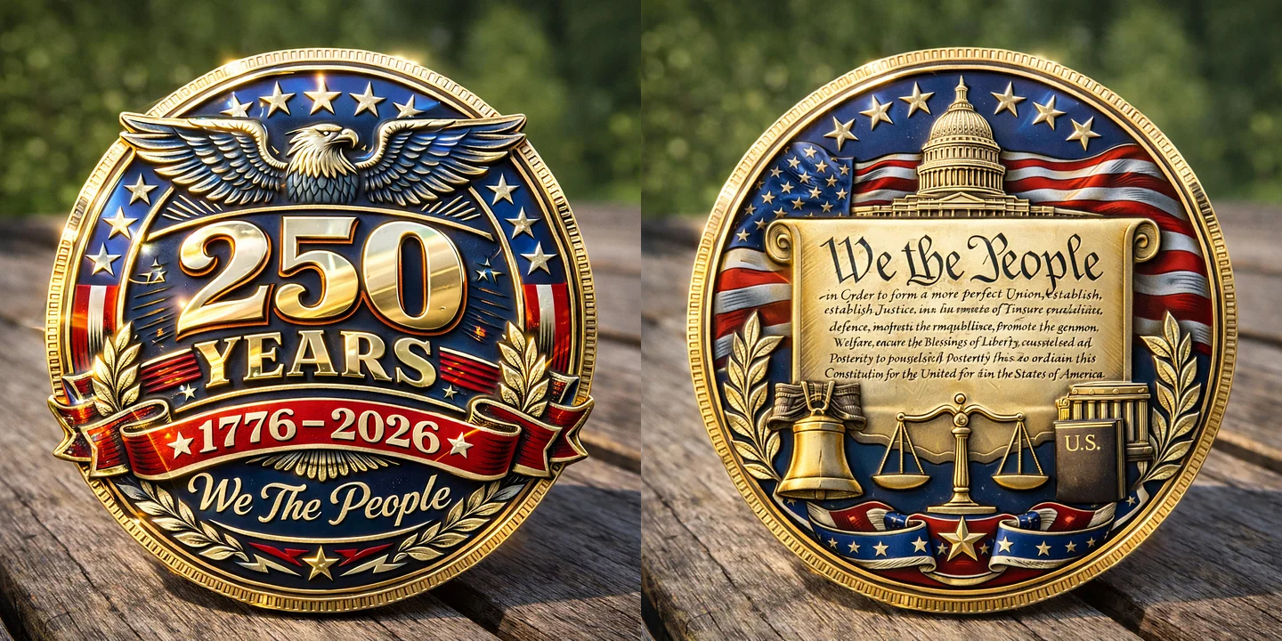 🏆Flash Sale 60% OFF - U.S 250th Anniversary Commemorative Coin