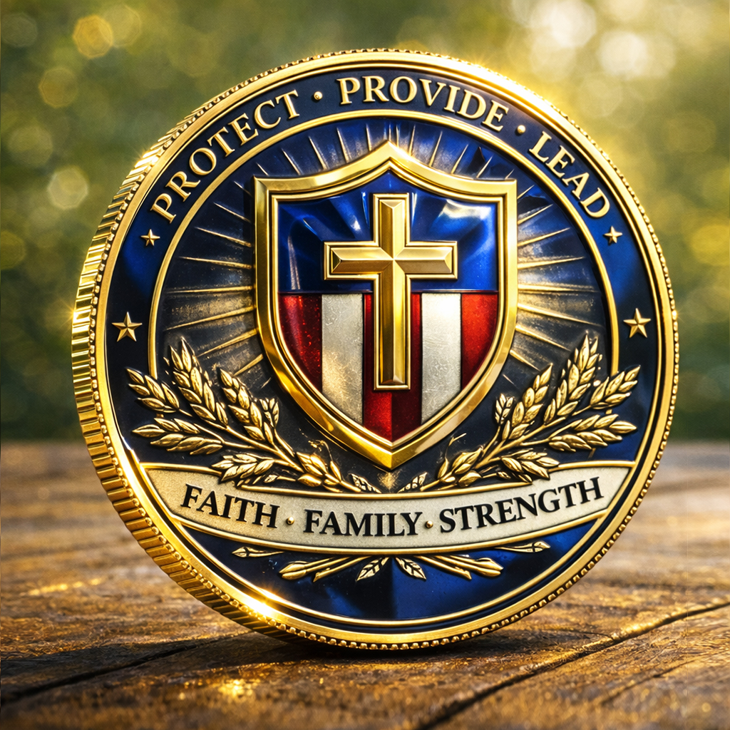 Christian Challenge Coin for Men