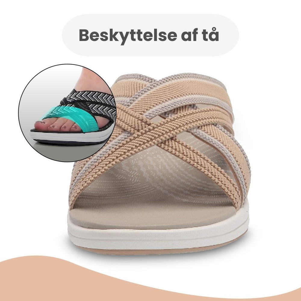 🔥Last Day Promotion 70% OFF🔥 – 2025 Women's Orthopedic Sport Slide Sandals