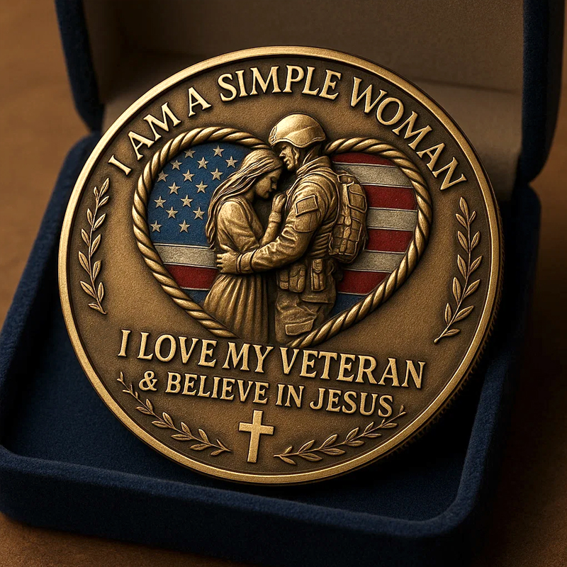 Women's Veteran Wife Commemorative Coin