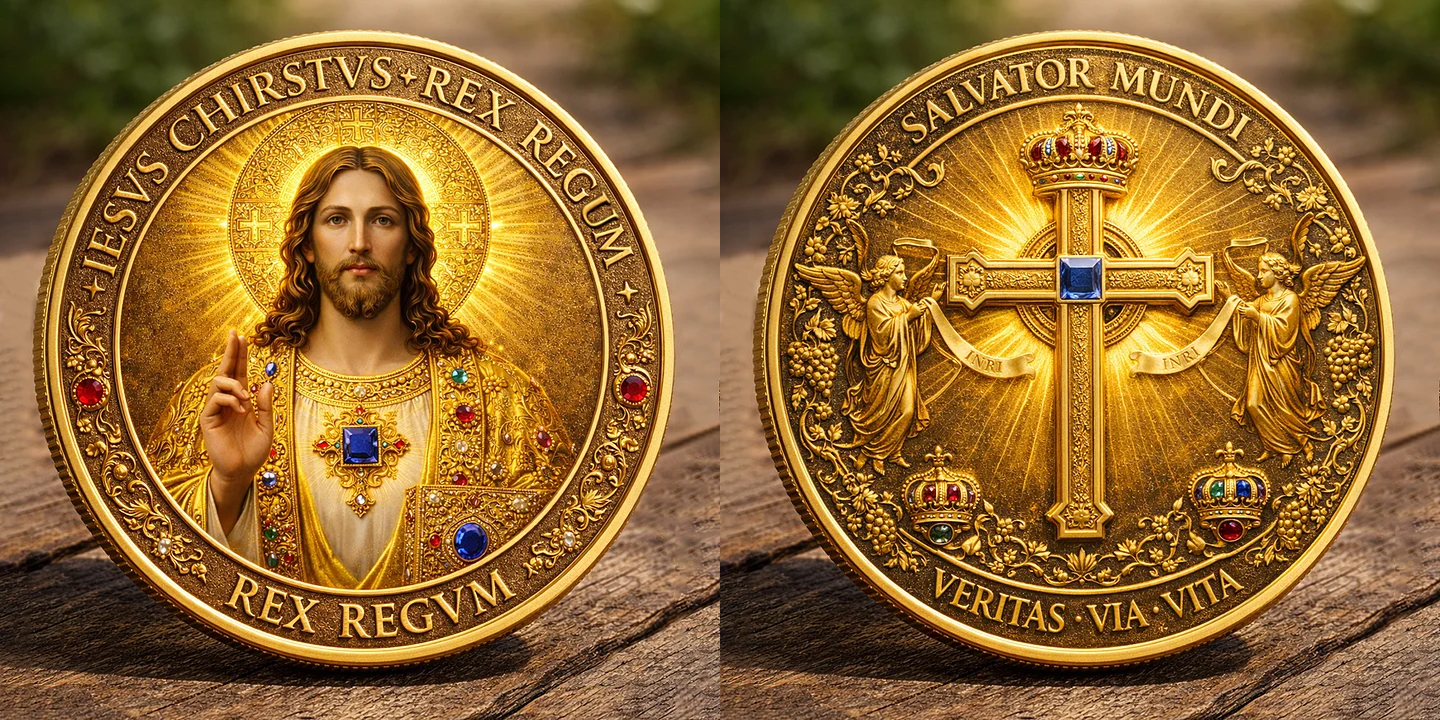 🏆Flash Sale 60% OFF - Christus Rex Regum Commemorative Coin